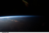 Sunset Over Western South America