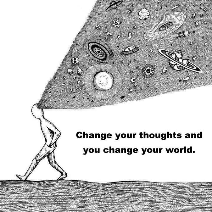 QOTD Change Thoughts Change World
